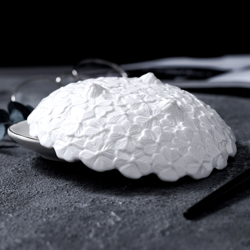 Assiette à Dessert en forme de cœur | Assiette à bijoux, assiette à Dessert, vaisselle de cuisine domestique