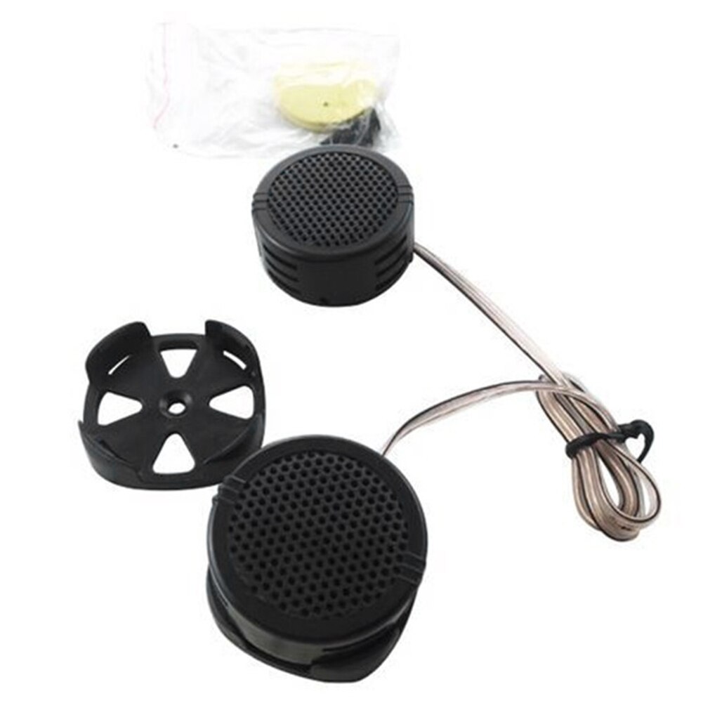 Classic Texture Durable Car Dome Tweeter 500W 2-22 kHz Practical Multi-functional Auto Audio Speaker Treble Loudspeaker