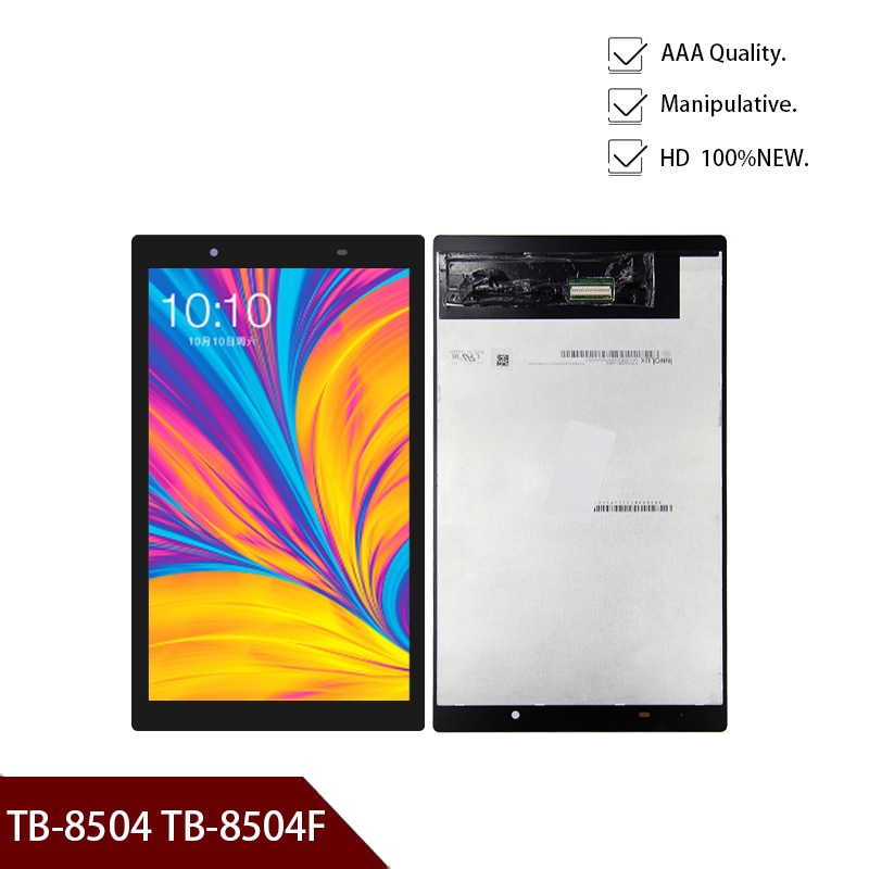 Pour Lenovo Tab 4 to-8504 to-8504F TB-8504N TB-8504X TB-8504P écran LCD écran tactile verre capteur assemblée