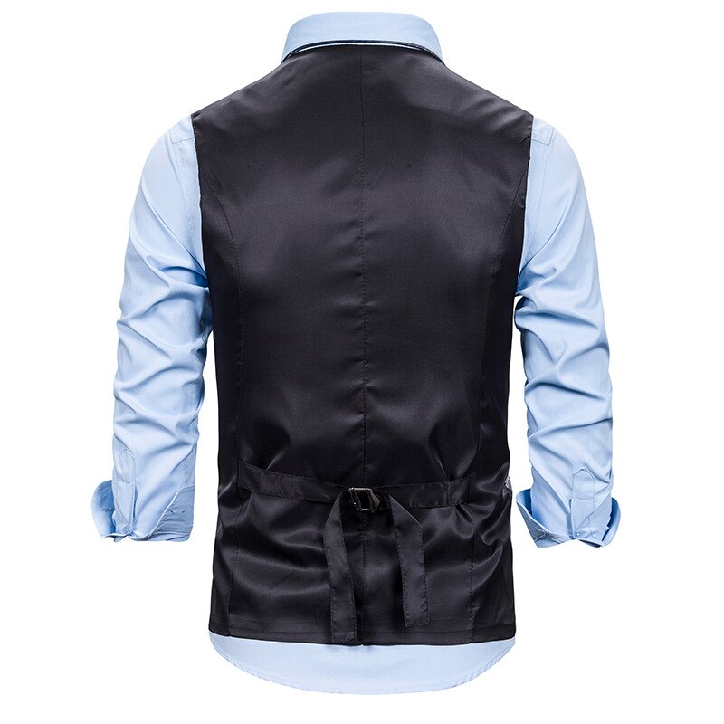 Glimmende gouden slangenprint vest heren nachtclub podium gala pak vest heren dubbelrijs vesten heren chaleco hombre