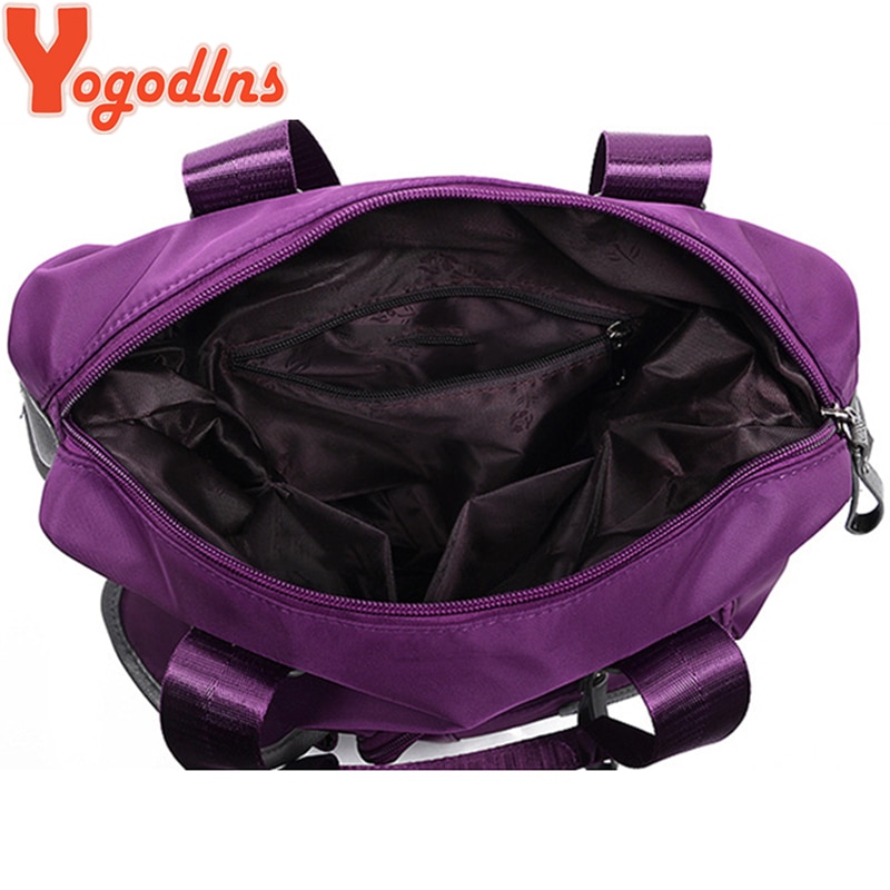 Yogodlns Nylon Vrouwen Messenger Bags Casual Grote Capaciteit Dames Handtas Vrouwelijke Crossbody Schoudertassen Waterdicht