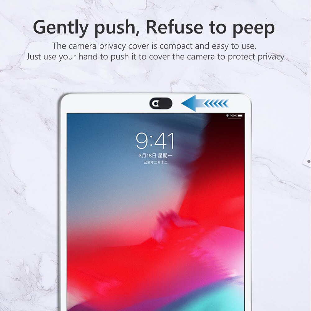 Slider Webcam Cover for iPhone iPad Phone Tablet Laptop PC Privacy Sticker Convenient Replace Phone Accessories