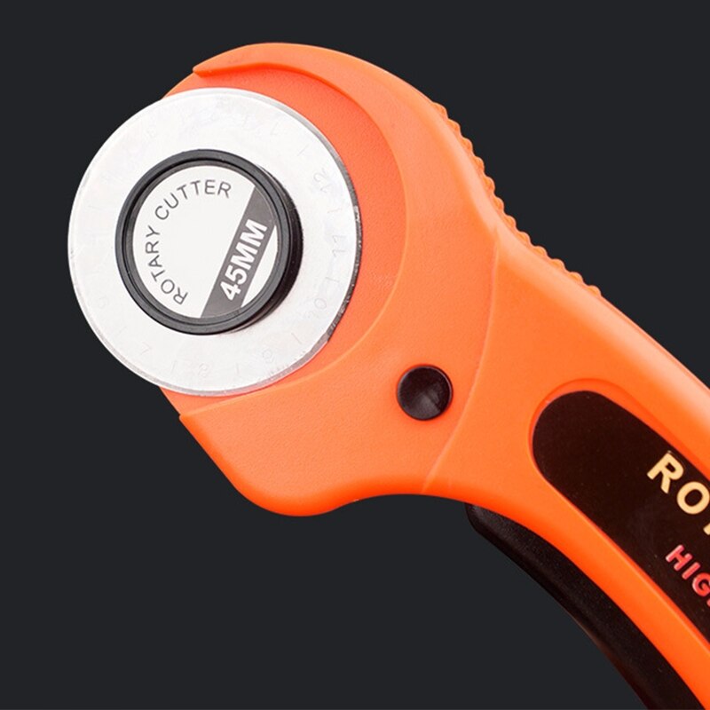 45mm Rotary Cutter with 5 Pieces Replacement Blades Rotary Cutter for Crafting 40JB