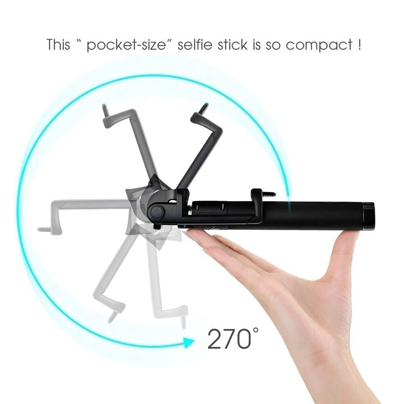 Monopod Selfie Stick Voor Apple Iphone 11 12 Pro Max Mini Xs X Xr 8 7 Plus Se Uitschuifbare handheld Wired Selfiestick Sticks