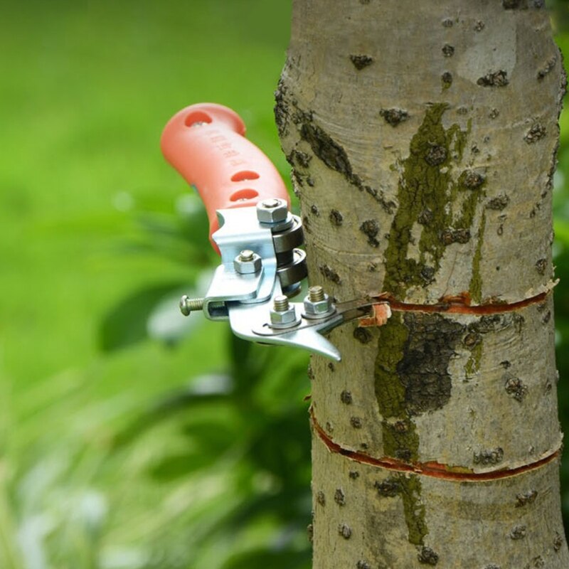 2022 Heavy Duty Elbow 8 in Tree Br-anch Cutter 45 # Steel Tree Trimmer Fruit Tree Peeling Machine for Apple Trees and More