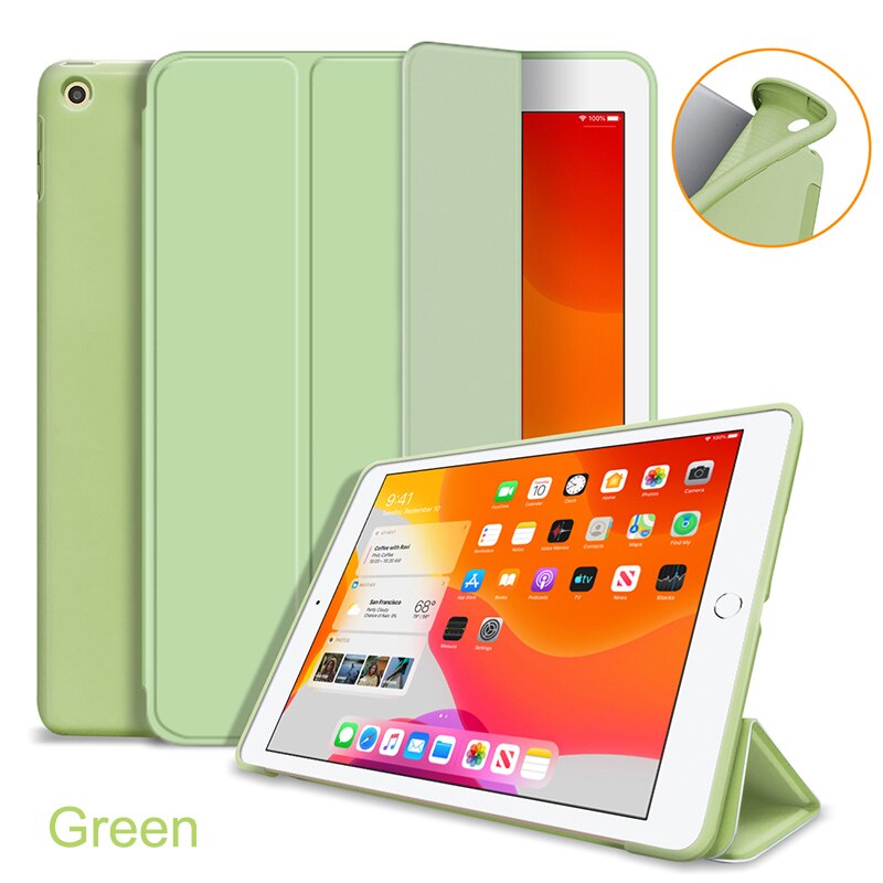 Tablet soft Case For Huawei MatePad T10S 10.1"AGS3-L09/AGS3-W09 Silicon Gel Case for MatePad T10 9.7"AGR-L09/AGR-W09 case: Green / For T10 9.7 inch