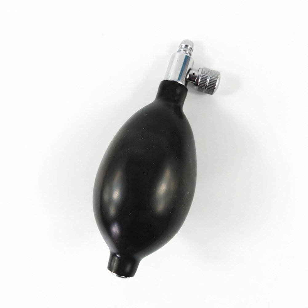Vervanging Handmatige Inflatie Bloeddruk Lamp Met Ontluchtingsventiel Pretend Play Speelgoed Zwart Arrivel Veroorzaken Lekkage