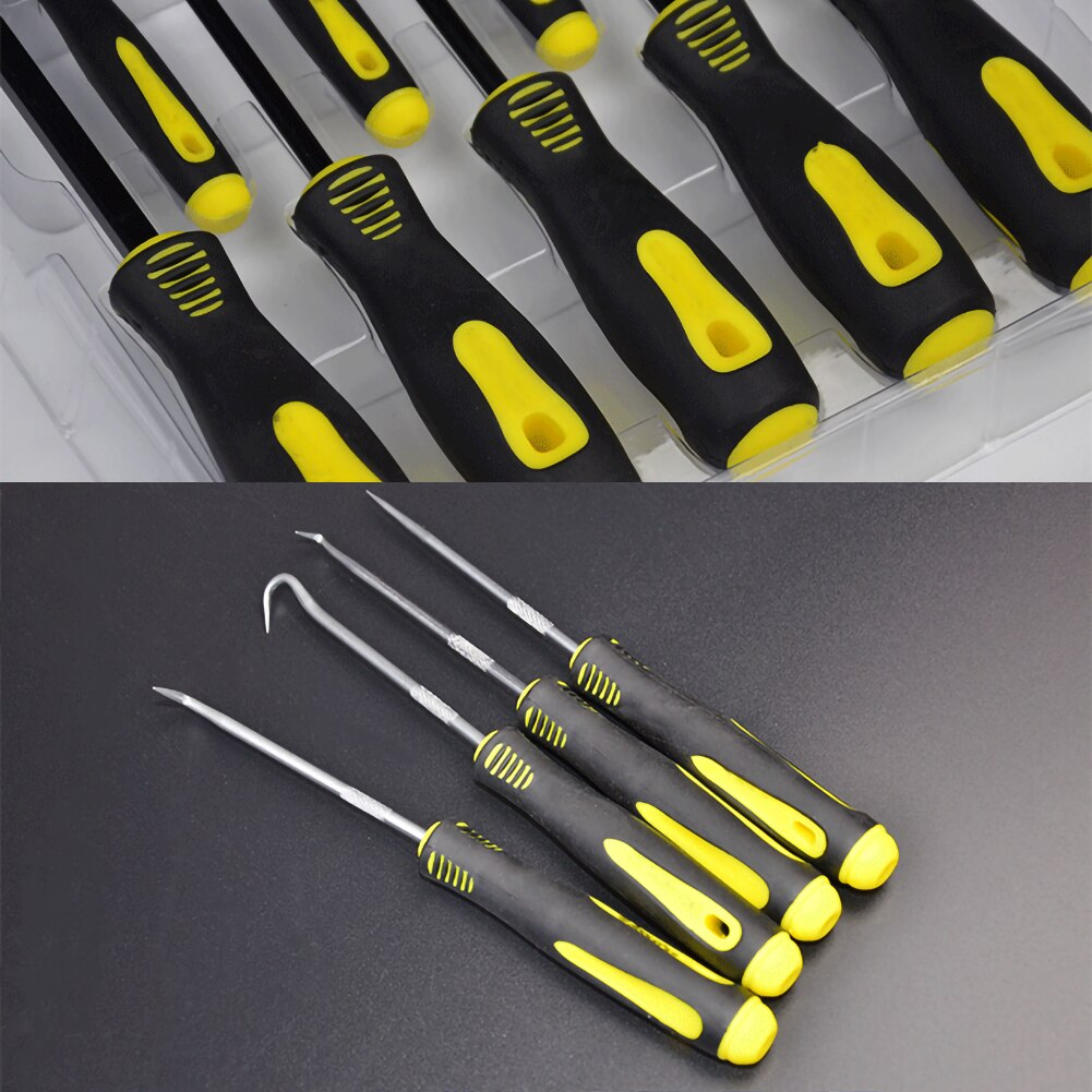 9Pcs Precision Scraper Pick Hook Kit Gasket Scraping Hose Removal Tool Set