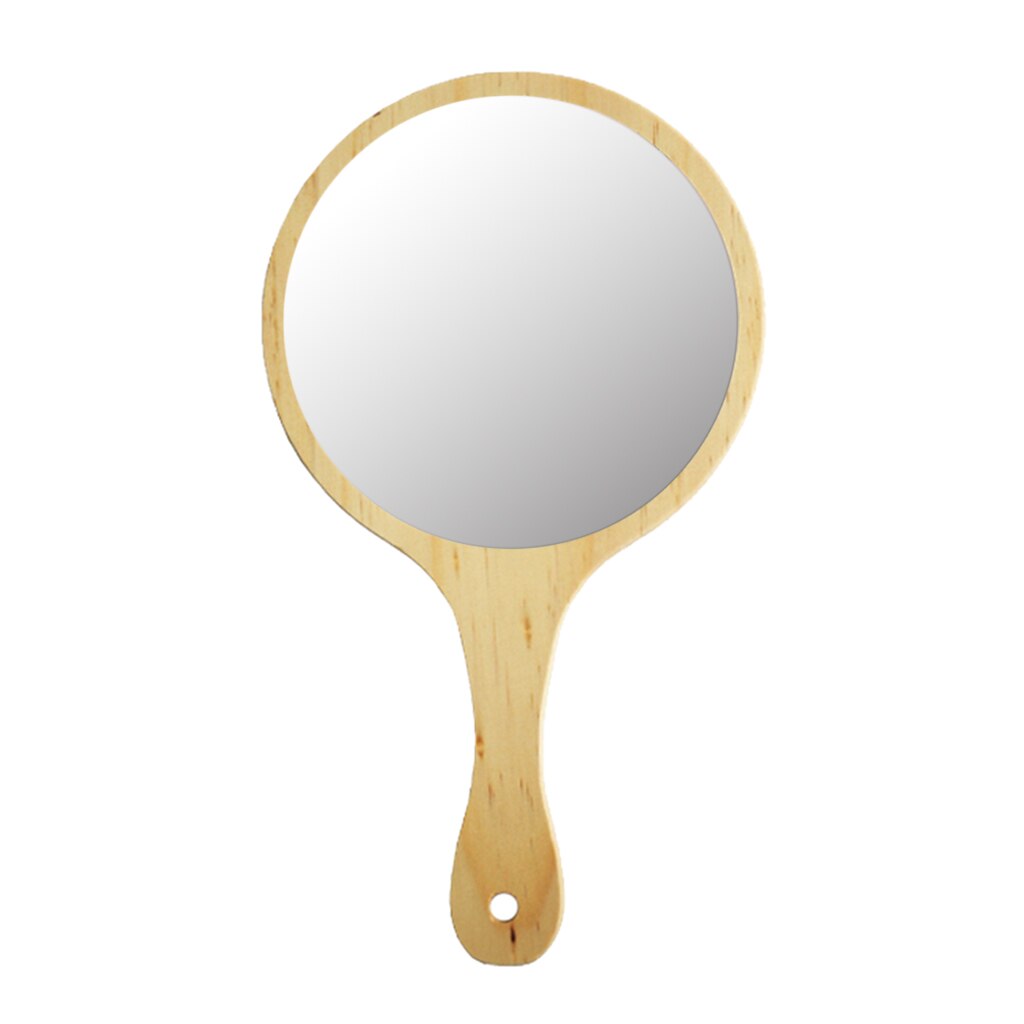 Hand Held Mirror with Handle, Makeup Hand Mirror for Bathroom and Bedroom, Barbers Haircut Mirror for Home and Salon