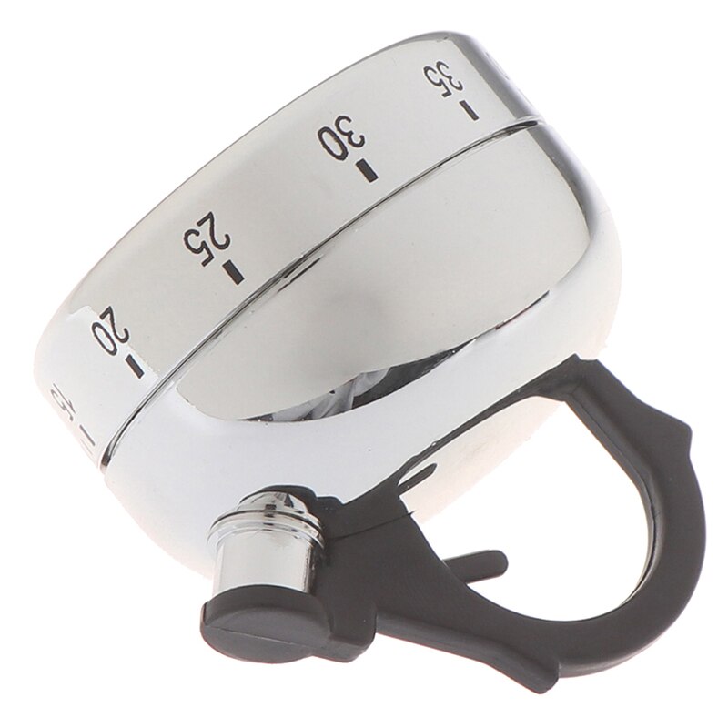 60 Minute Kitchen Timer Alarm Mechanical Teapot Shaped Timer Clock Counting Tools