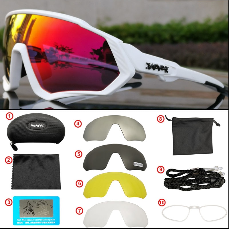 Cykelbriller polariseret mtb mountainbike cykel solbriller cykelbriller eyewear oculos ciclismo gafas ciclismo