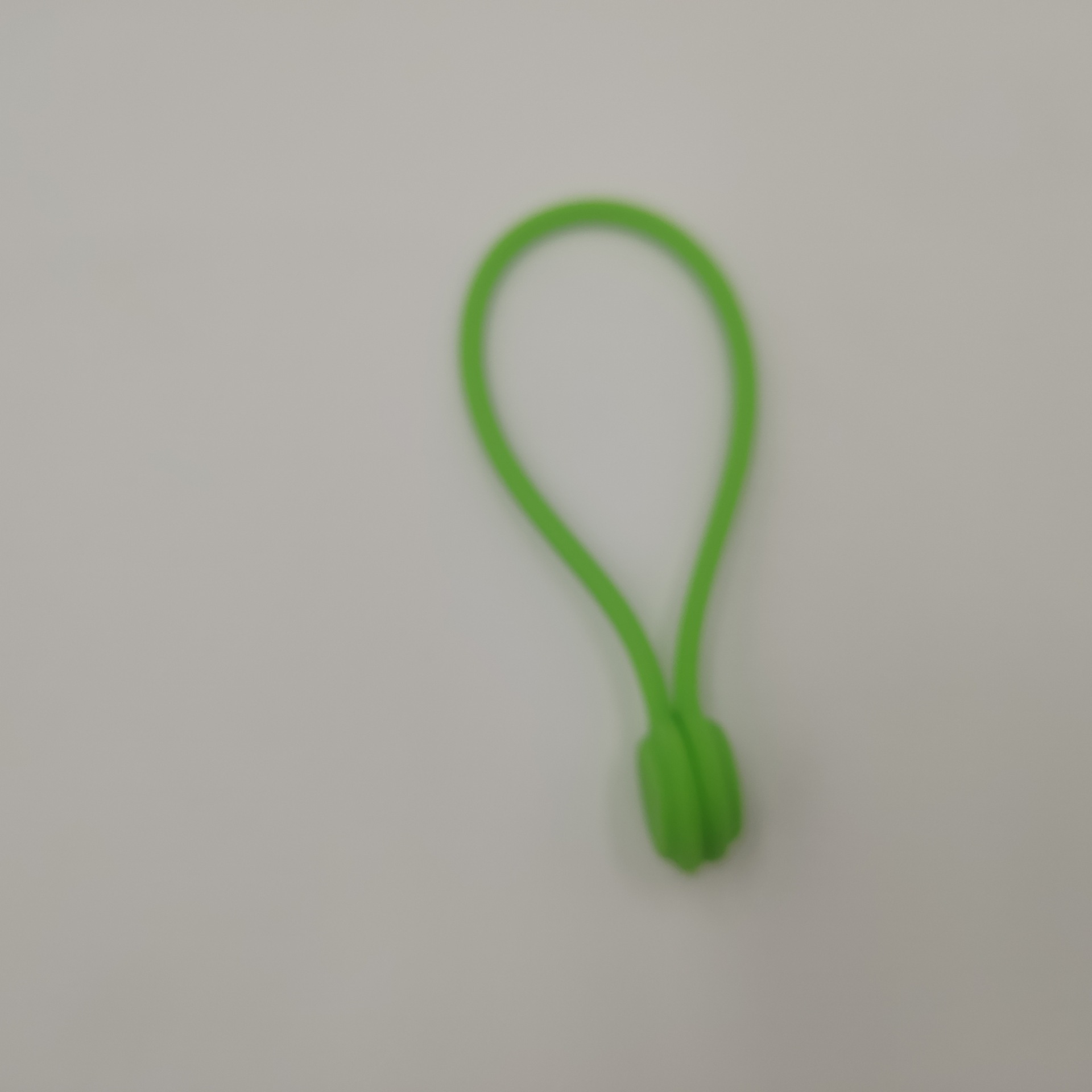 Enrouleur de câble magnétique, 10 pièces, support de bobine magnétique pour téléphone portable, Type casque, casque, organisateur de câbles, stockage de câbles de données: green