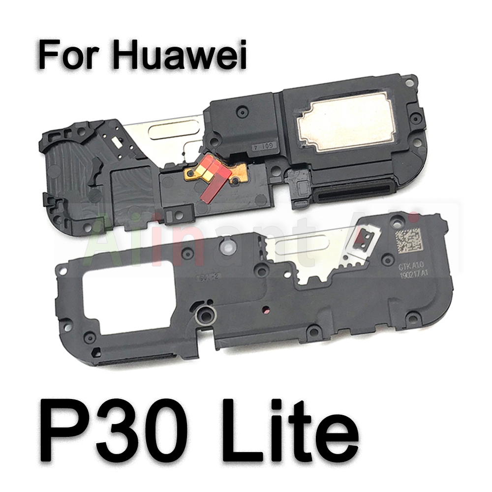Ajinant dolny głośnik dźwięk dzwonka głośnik elastyczny kabel do Huawei P9 P10 P20 P30 P40 Lite Pro Plus: Przezroczysty