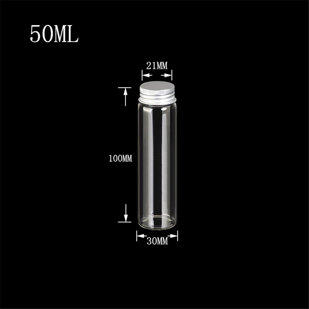 Botellas de vidrio con tapa de tornillo, frascos de sellado de aluminio, grado alimenticio, 24 piezas, 15ml, 25ml, 40ml, 50ml, 60ml: Caqui oscuro