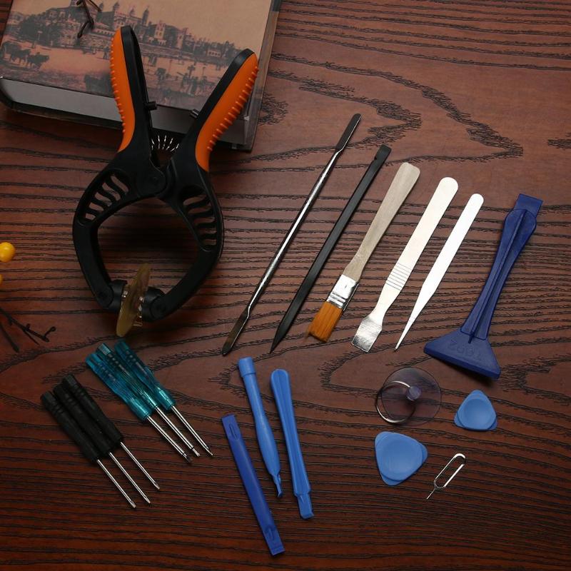 20 in 1 multifunktions-handy-öffnungs-reparatur-werkzeuge schraubendreher-set für iphone tablet ipad psp schraubendreher reparatur-tools-kit