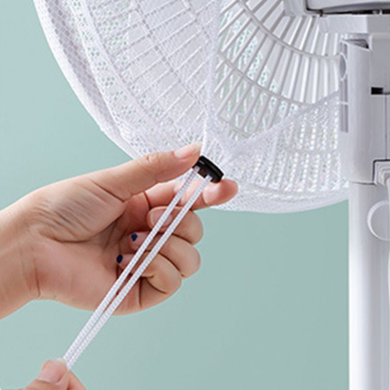 16/18 Inch Cartoon Electric Fan Cover for Baby Kids Finger Protector Safety Mesh Guard Dustproof Home Office