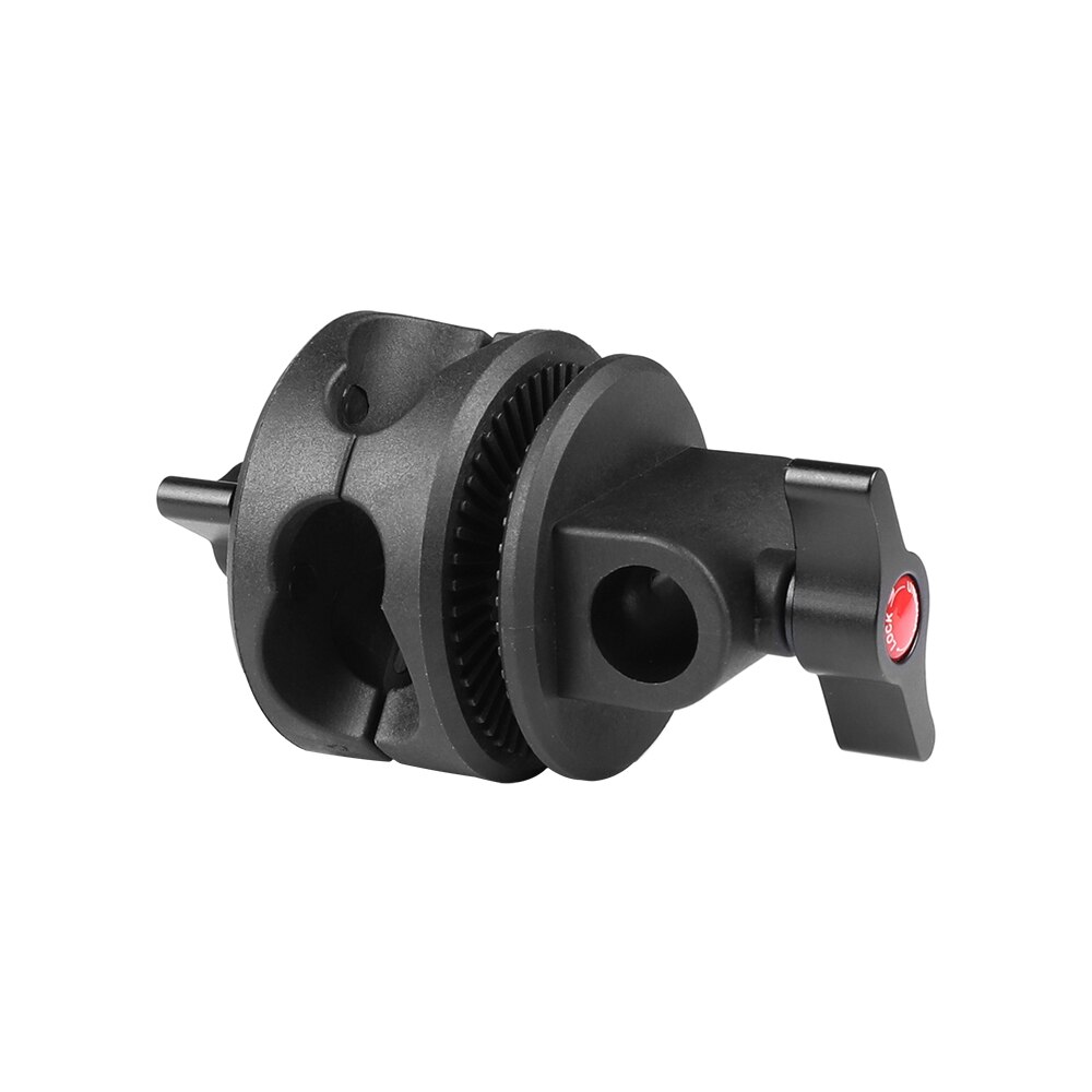Kayulin schwenkbare grip kopf winkel tilt mount-rad clamp connector bracket Für Foto Studio Boom Arm Reflektor Halter Stehen