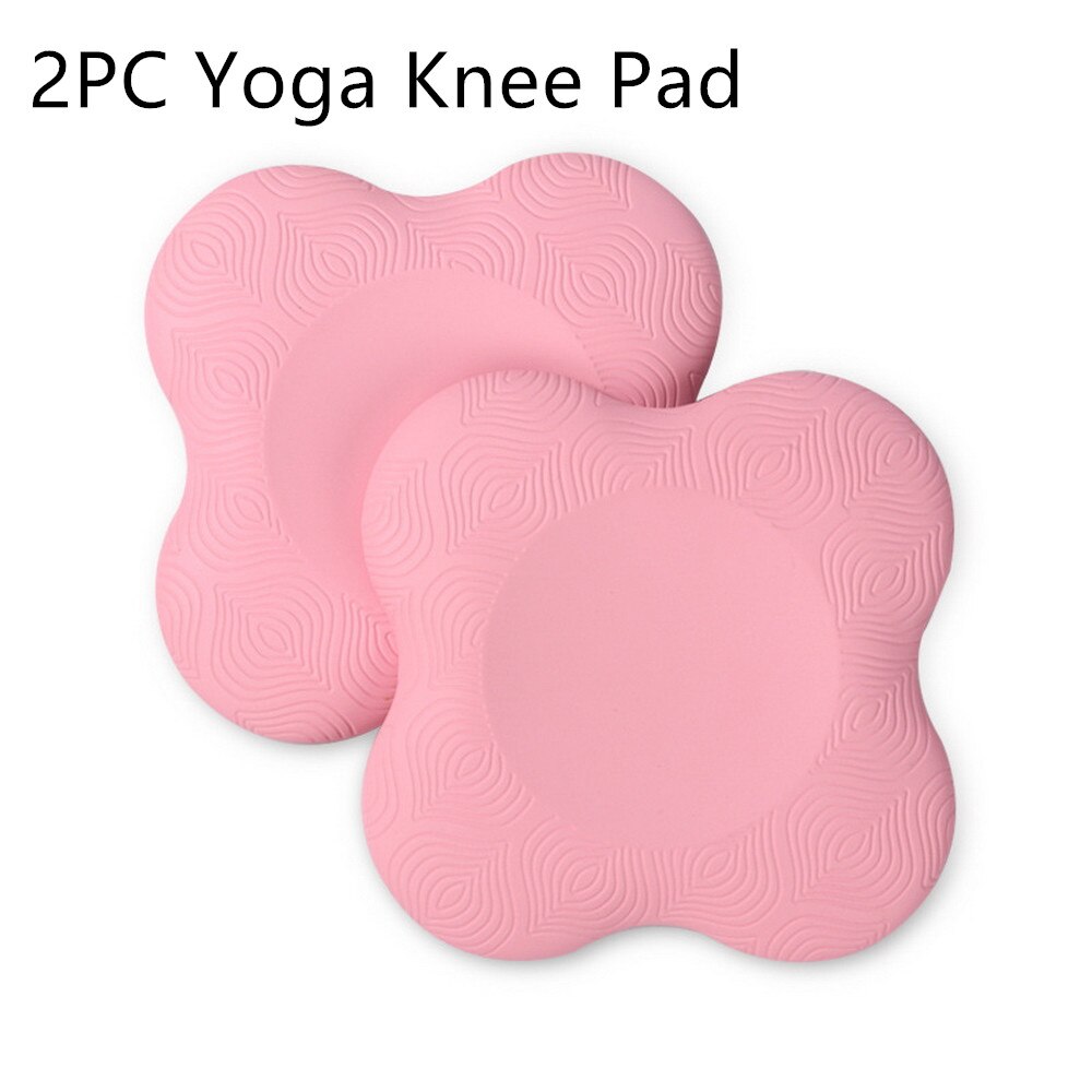 2 Stks/set Draagbare Kleine Ronde Knie Pad Yoga Matten Fitness Sprot Pad Plank Gym Disc Beschermende Pad Kussen Non Slip mat: 03 2PC