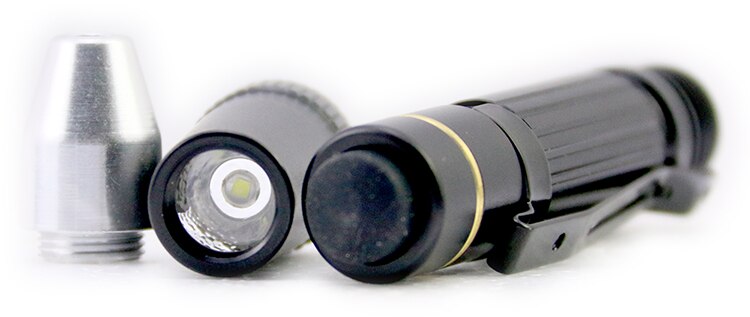 Linterna de cerrajero y Herramientas 2 en 1 de fibra óptica, miniherramientas para reparación de bloqueo de coche, luz ajustable de tres engranajes