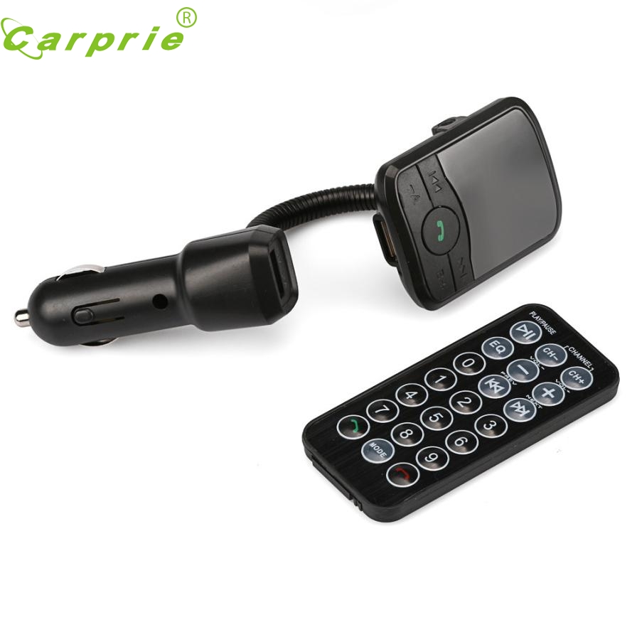 Car-styling LCD Car Kit MP3 Bluetooth Player FM Transmitter Modulator SD MMC USB Remote or6