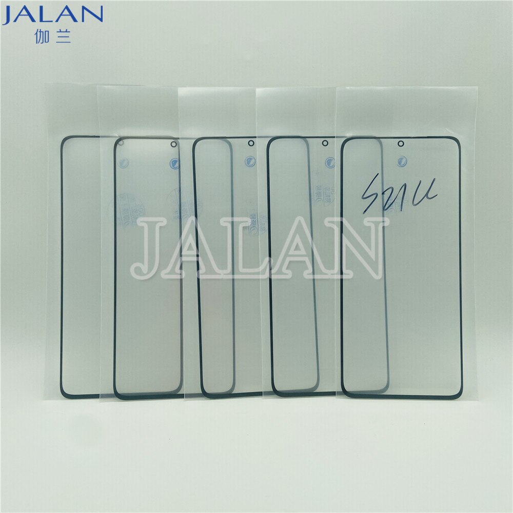 2PCS Front Glass for Samsung S21 Ultra Phone LCD Touchscreen Damaged Glass Replacement Repair