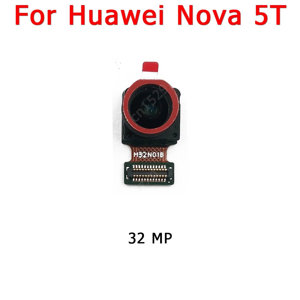 Caméra avant et arrière pour Huawei Nova 5 Pro 5T, Module de caméra principale, pièces de rechange flexibles: Nova 5T Front