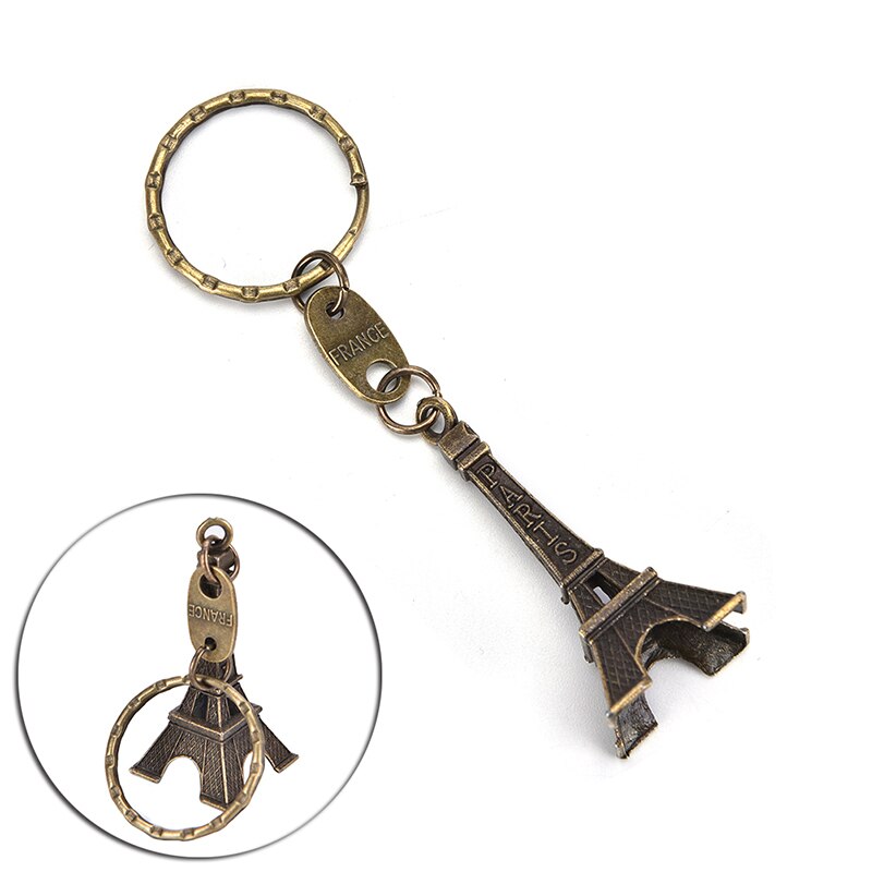 Mini Eiffeltoren Model Sleutelhanger Keyfob Eiffeltoren Beeldjes Eiffeltoren Sleutelhanger