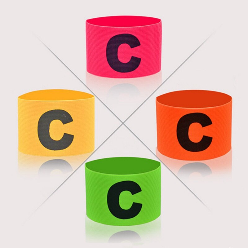 1pcs Arm Band Leader Competition Football Captain Armband Soccer Captain Bracelet Group Bracelet Soccer Captain Armband