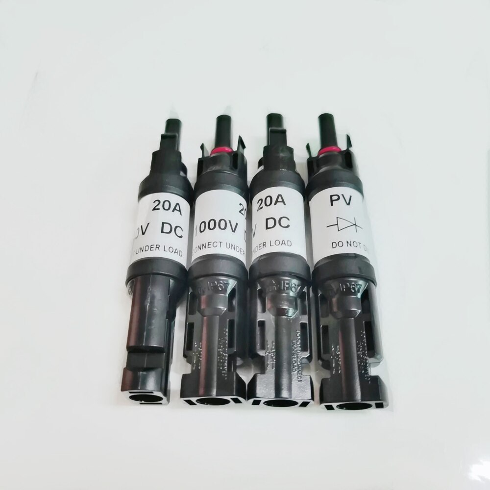 !30A 20A 15A 10A PV Diode solar Connector IP67 Waterproof For PV System Solar panel Parallel Connection protection
