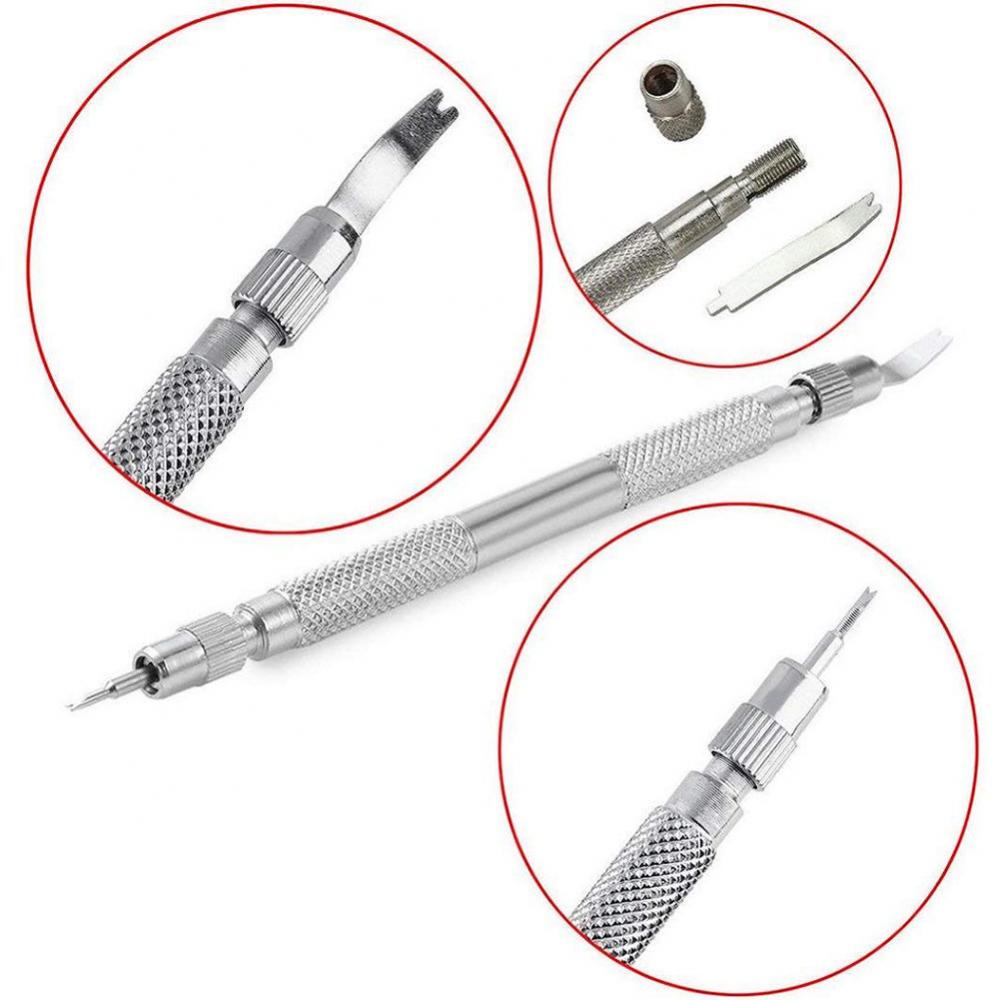 9 -teiliges set aus metall, verstellbare armbandglieder entfernen, reparaturwerkzeug für armbänder, einfach zu verwenden für uhrmacher, armbandwechsel
