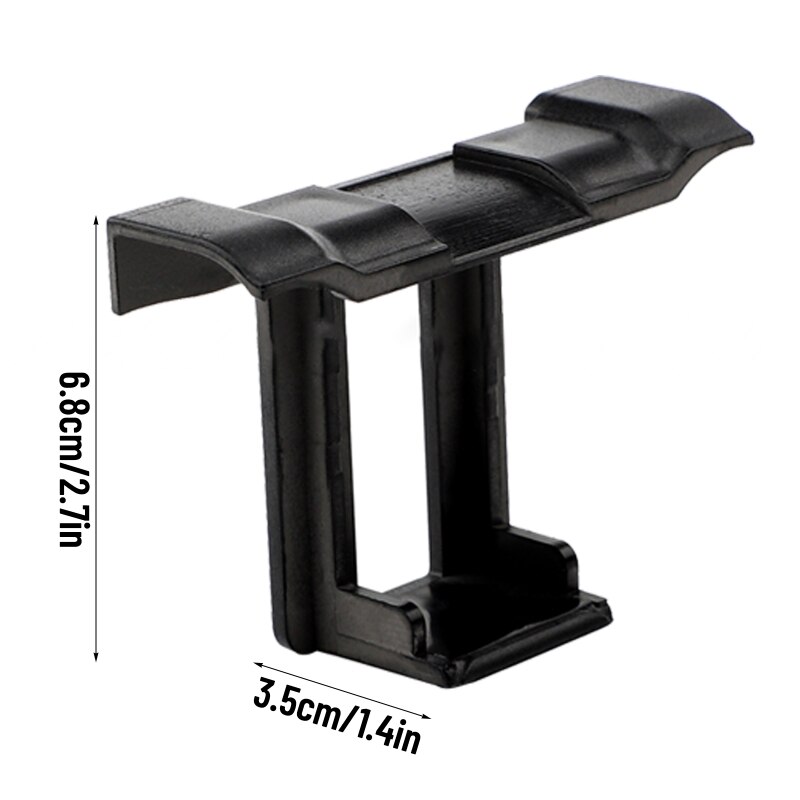 10 Pcs Roof Solar Panel Frame Cleaning Clips Photovoltaic Panel Water Guide &amp; Mud Clamp Auto Remove Stagnant Water