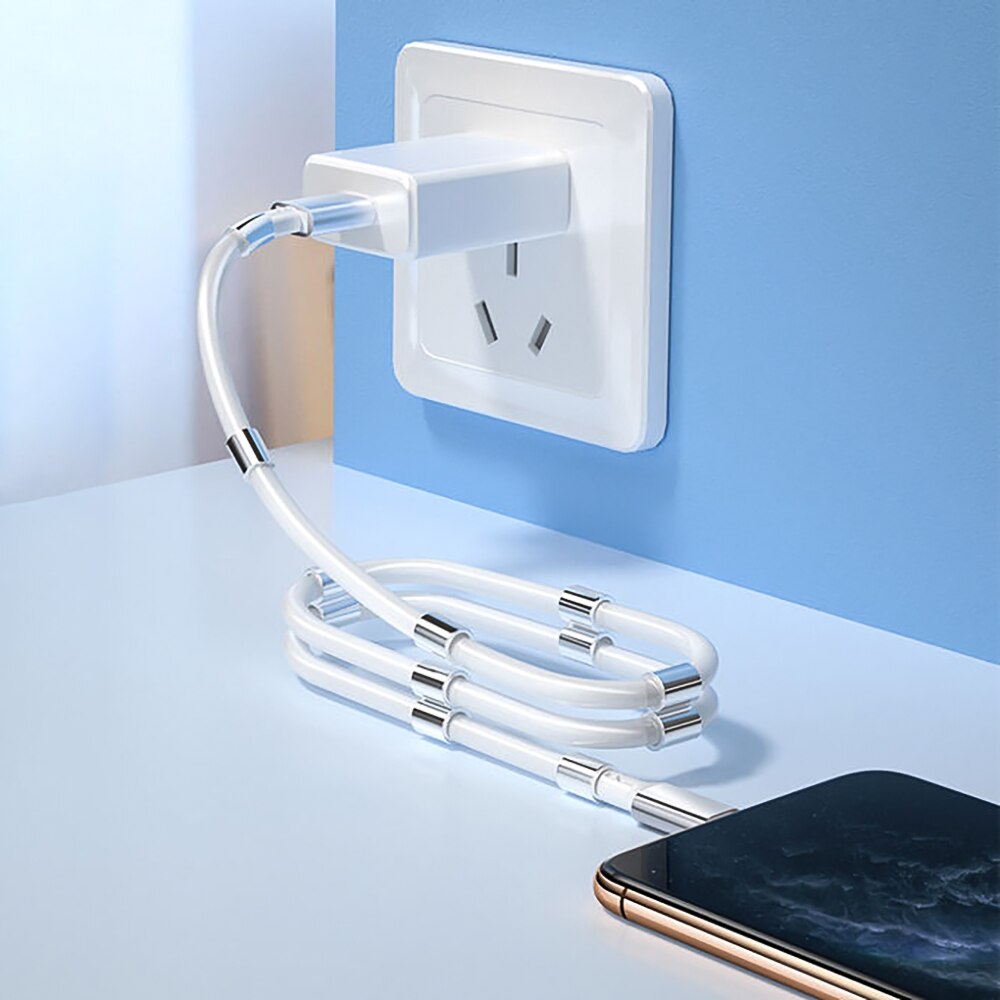 Magnetic Attraction supercalla USB Cable Charging For Mobile Phone Fast Charge Micro USB Type C Cable Charger Magnet USB-C Cord