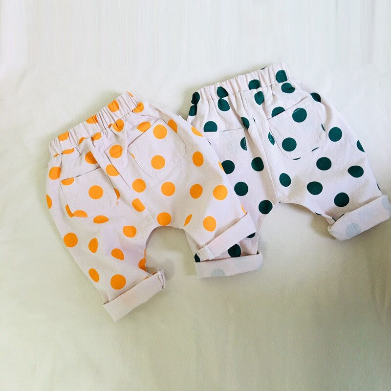 Koodykids Lente Baby Meisje Jongen Broek Herfst Baby Polka Dot Broek Broek Peuter Baby Jongen Meisje Leggings Zachte Katoen