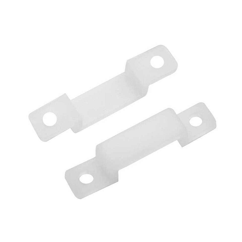 100 Stks/partij Fixator Led Strip Licht Houder 10Mm 12Mm Bevestiging Gemonteerd Clip Voor SMD5050 Led Strip Licht Kabel klem