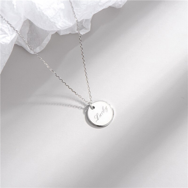 Sodrov 925 Sterling Zilveren Ketting Hanger Voor Vrouwen Lucky Medaille Ketting Zilveren 925 Sieraden Hanger