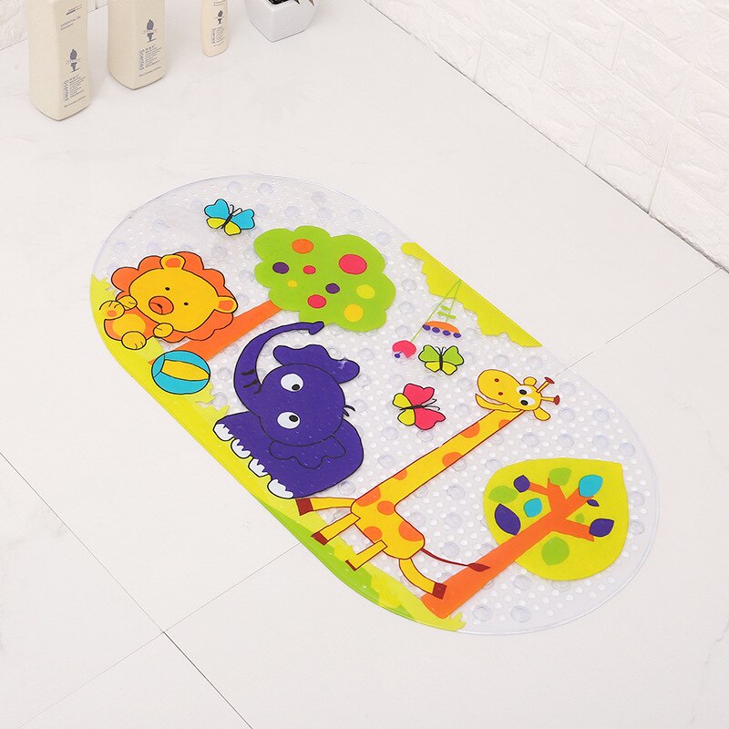 Antislip baby bad speelmat peuter speelgoed antibacterieel bad douche cartoon mat duurzaam schimmelbestendig 27 x 15 inch: Stijl 8