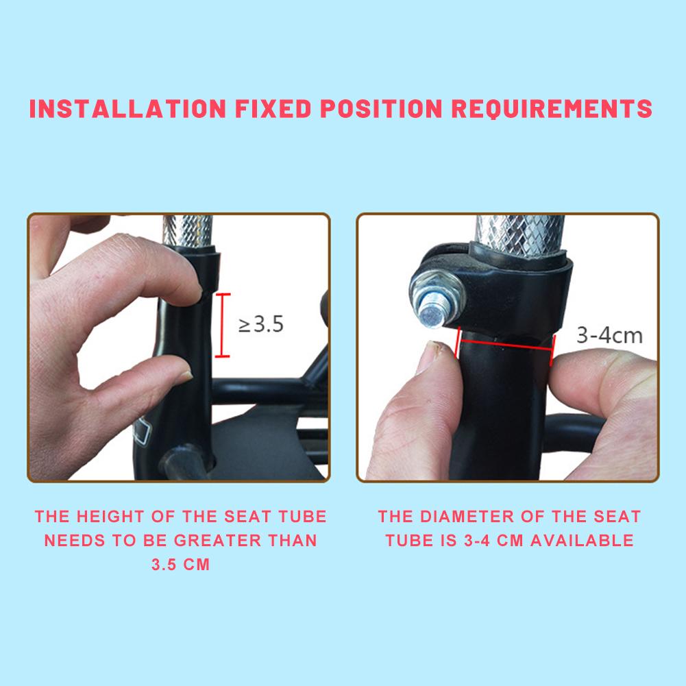 Bicycle Mounted Child Carrier Bike Seat Safety Front Bicycle Child Seat