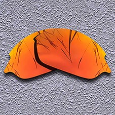 Lentilles polarisantes de rechange pour Oakley Romeo 2 | Lunettes de soleil, plusieurs choix: Fire Red