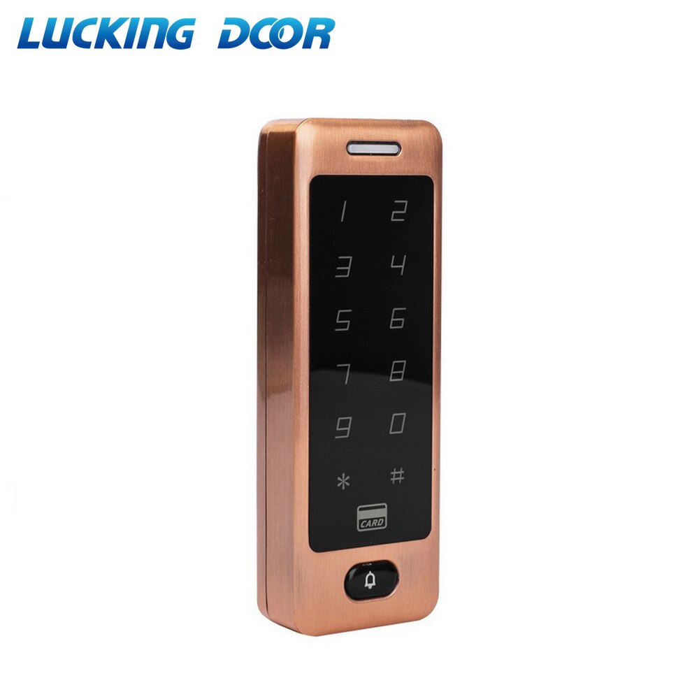 Electronic Door Lock Electric Touch Metal RFID Gate Opener Smart Keypad Reader 125khz ID Card Door Access Control