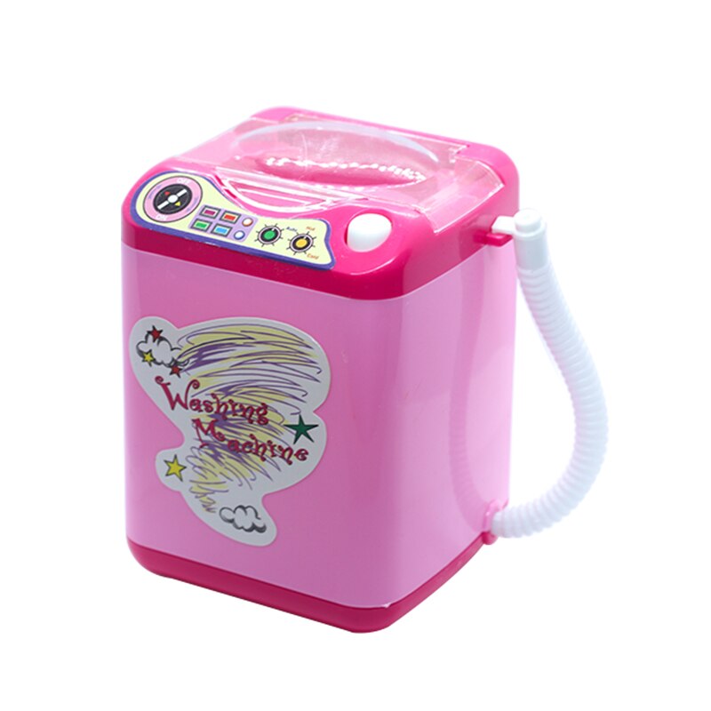 Mini Lavadora de Juguete Eléctrica color Rosa Educativa para tus Hijos