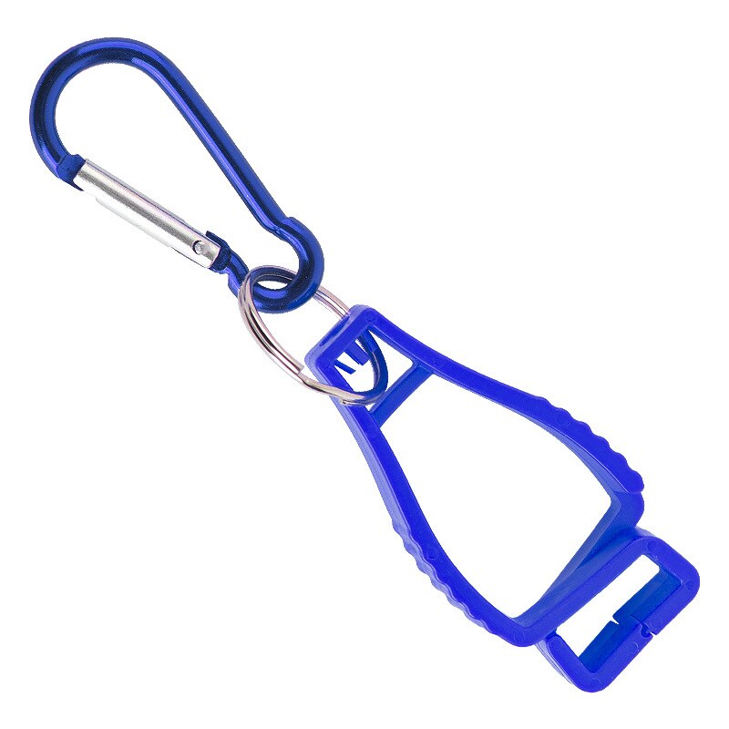 1Pc Multifunctionele Handschoen Grijper Hanger Arbeid Klem Gripper Veiligheid Bediening Tool Transport Bescherming Apparaat: BLUE