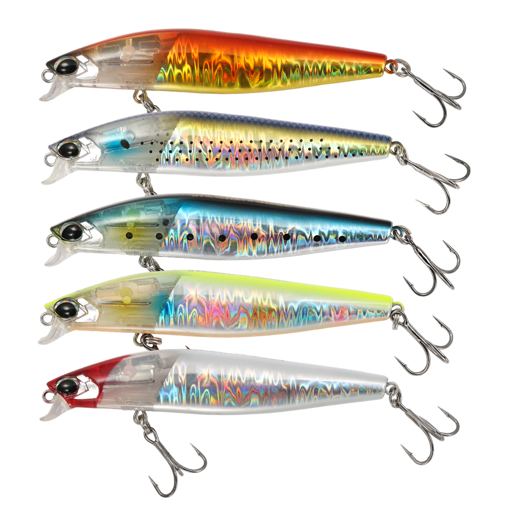 Minnow Fishing Lure Floating Wobblers Artificial Baits 99mm 13g Weight System Depth 0.1-0.3m For Pike Bass Tackle