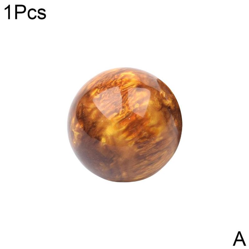 Bola de seda dorada de sauce marino para masaje de manos, de resina ámbar, reduce la presión arterial y promueve la circulación sanguínea, 1 ud. (5 Cm): brown