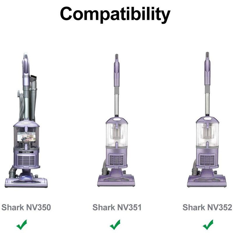 Vacuum Floor Nozzle Hose for Shark Navigator NV350, NV351, NV352, NV356, NV357, UV440, Replace Part No.193FFJ