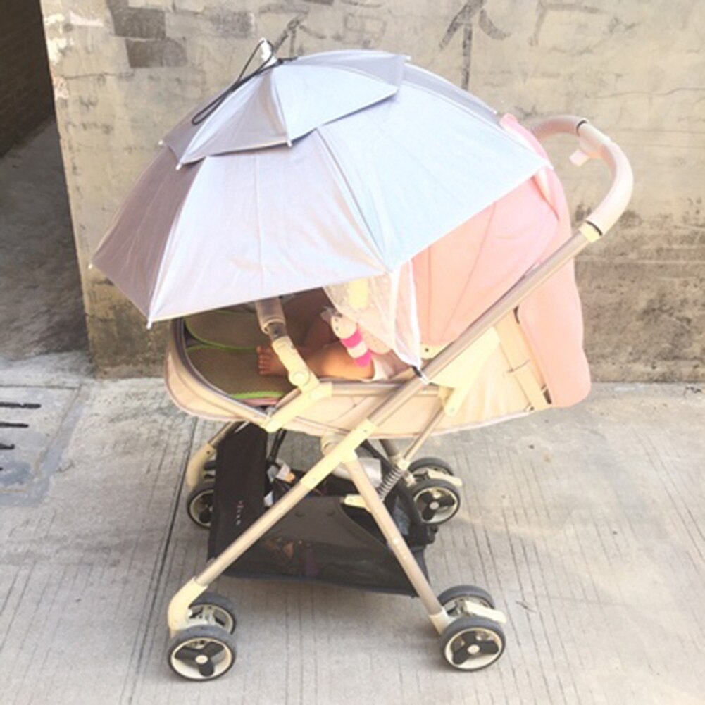 Chapeau Parapluie Pliable - Lot De 3 - Protection Soleil Et Pluie - Pour Pêche, Plage, Randonnée - 6