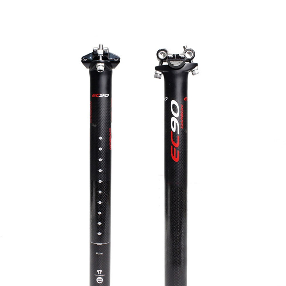 Carbon Fiber MTB Road Bike Cycle Lightweight Seatpost 27.2/30.8/31.6*350/400mm Bicycle Seat Post High