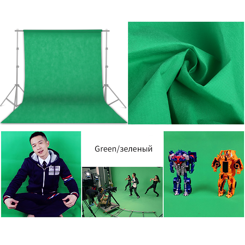 1.6x2M Photography Background Backdrops Green Screen Chroma Key for Photo Studio Backdrop Hand Painted Non Woven 10 Colors