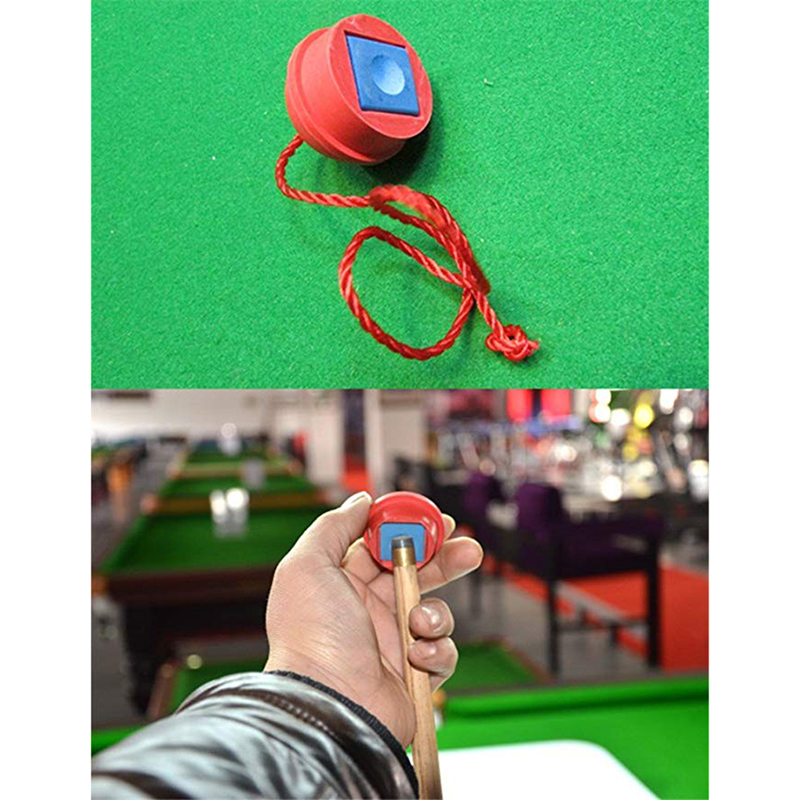 2 Teile/satz Gummi Kreide Halfter Kunststoff Kappe Billard Schwimmbad Snooker Warteschlange Verein Zubehör