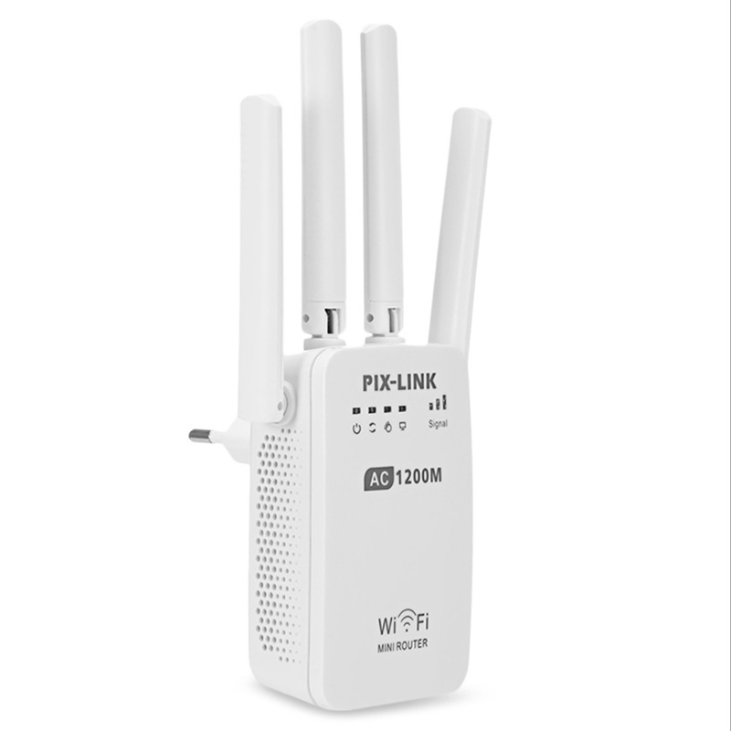 Ac 1200Mbps Ac1200M 5G Wireless Repeater High Speed 5G Gigabit Wifi Router Antenne Eu Stecker