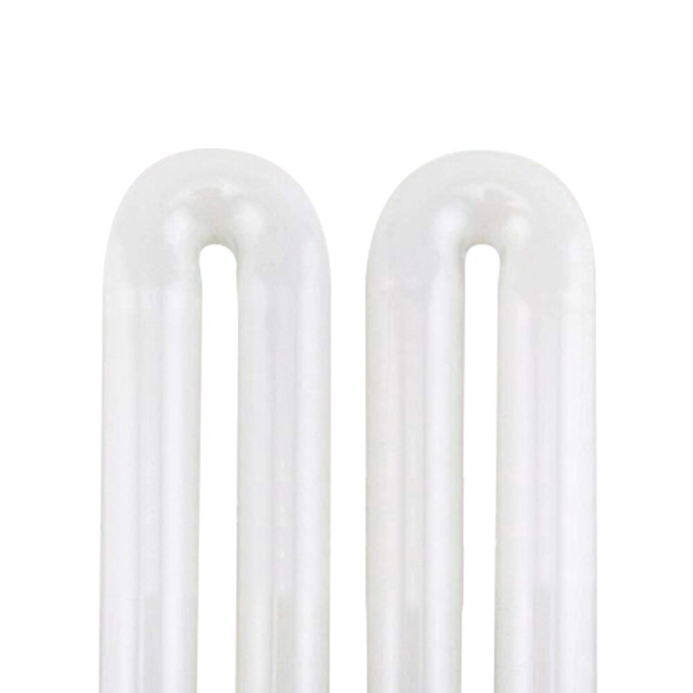 Ac220v lysrör vit 9w dubbel u-typ inomhusbelysning 6500k 4 stift lysrör energisparande skrivbordslampa rör